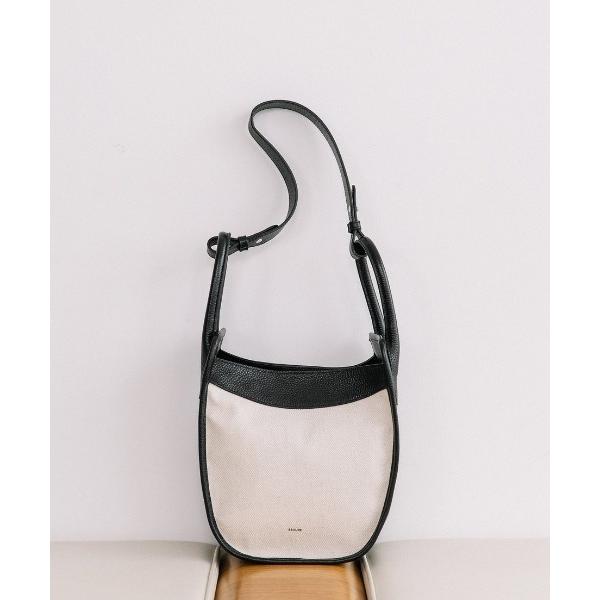 ショルダーバッグ バッグ 「BEAURE/ビュレ」リネンコンビ 2WAYハンドル ショルダー レディ...