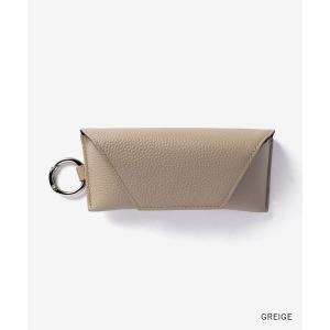 伊達メガネ メガネ 眼鏡 GUIONNET LETHEAR GLASS CASE ギオネ メガネケース レディース メンズ