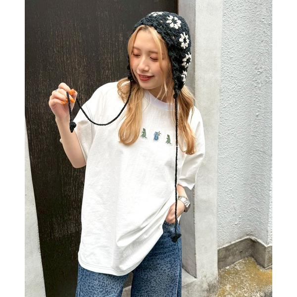 tシャツ 「横浜DeNAベイスターズ」 「m:rex」ワッペン BIGTEE レディース