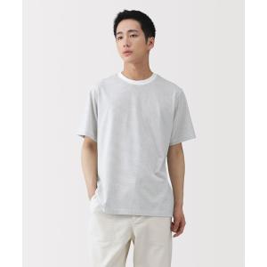tシャツ 紳士　天竺編みクルーネック半袖Ｔシャツ（ボーダー） メンズ レディース