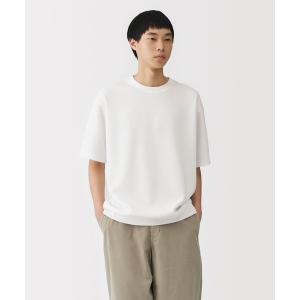 tシャツ 紳士 UVカット乾きやすいワッフルクル...の商品画像