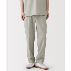 パンツ 紳士 風を通すタックテーパードパンツ メンズ レディース