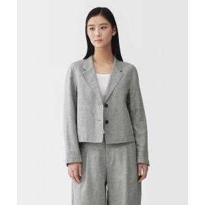 MUJI Labo コート アウター 「MUJI Labo」婦人 和紙混カルゼジャケット