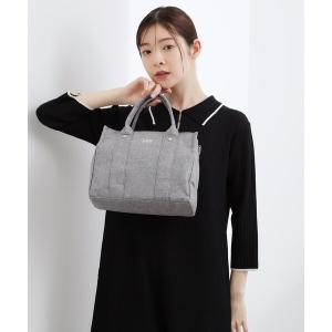 トートバッグ 「Lee別注」麻調スクエア2WAYトート レディース