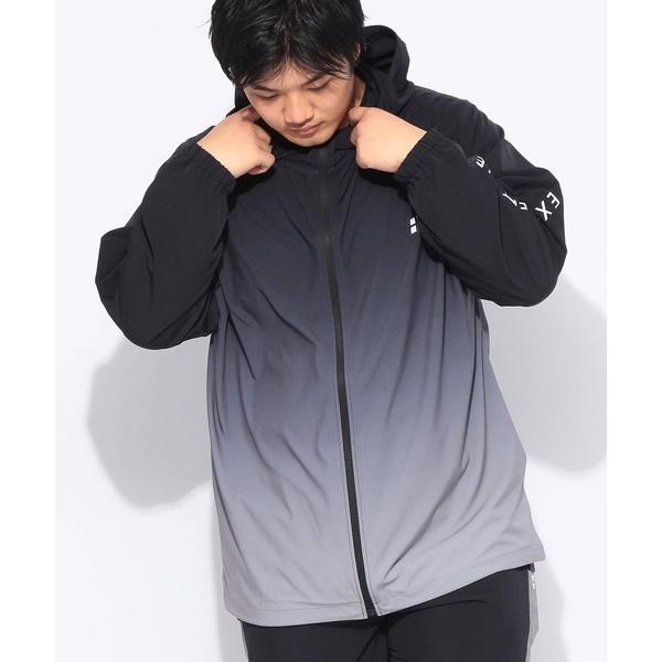 パーカー パーカー 長袖 メンズ 大きいサイズ ドライ ストレッチクロス フルジップ ブルゾン EX...