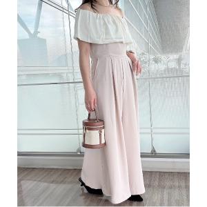 サロペット オーバーオール 「CeLess × eri_mamacode」スタイルアップが叶う！4wayフリルサロペット レディース