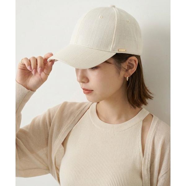 キャップ 帽子 NEW 麻ライクCAP レディース メンズ