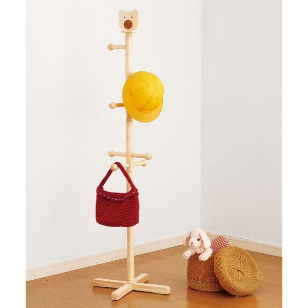 家具 Jr.ポールハンガー くま V-II