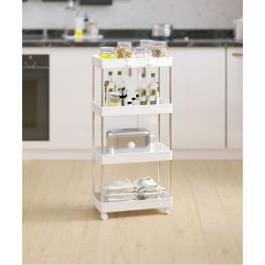 収納 リプラス ストレージカート4段