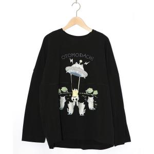 tシャツ 361112：ネコ星へのご招待Tシャツ レディース メンズ