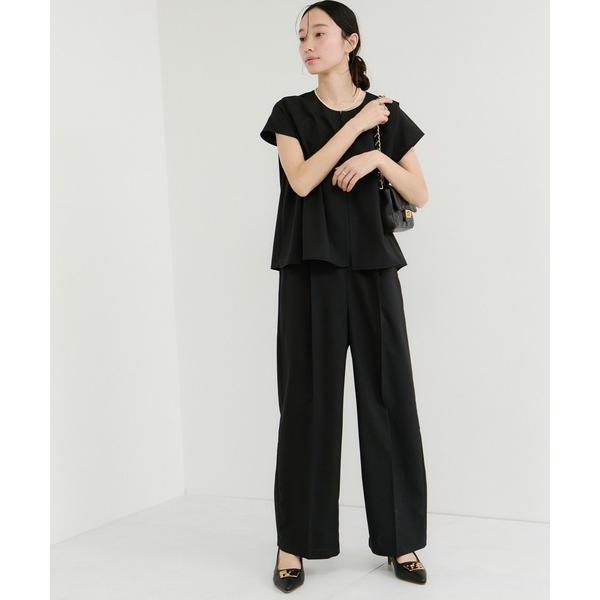 オールインワン レイヤード風ロンパース レディース