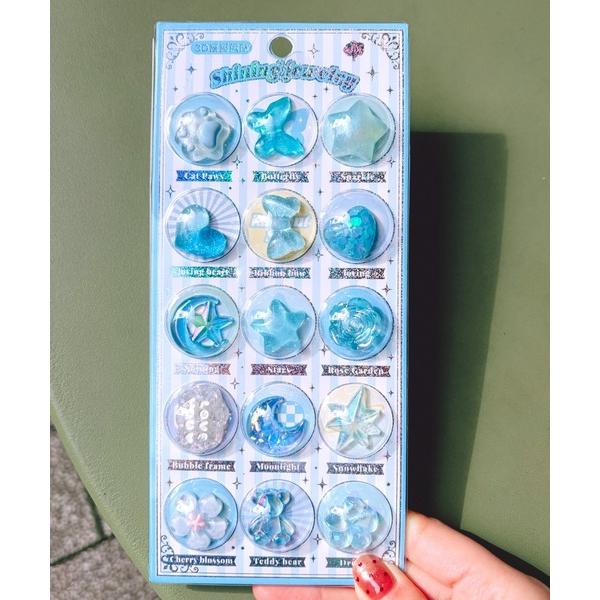 ステッカー シャイニングジュエリーパーツ／シール