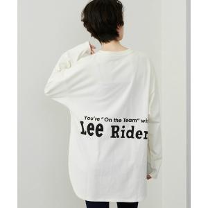 tシャツ Lee/リー ラウンドヘム ロングスリーブTシャツ レディース