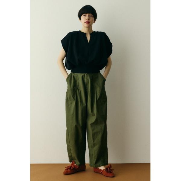 パンツ Round form baker pants　　ラウンドフォルムベイカーパンツ レディース