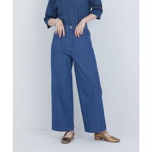 ワイドパンツ ジーンズ デニム デニムパンツ 6.8ozデニムパンツ レディース