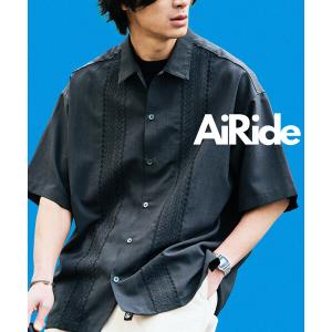 シャツ 「UVカット・接触冷感・吸水速乾」 AiRide/エアライド リラックスフィット キューバシャツ/ポケッタブル 限定展開 メンズ｜ZOZOTOWN Yahoo!店