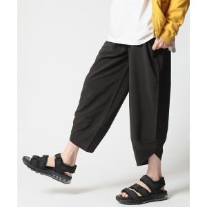 パンツ TPU 接触冷感 UVカット ドライストレッチ 撥水クロップドサルエルパンツ / バルーンパンツ アラジンパンツ メンズ