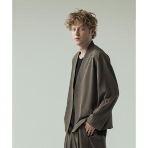 カーディガン 「SLICK/スリック」Toro Stretch Button Less Cardigan/トロストレッチボタンレスカーディガン/セットアップ メンズ レディース