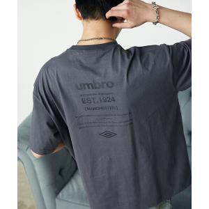tシャツ UMBRO × PUBLUX/アンブロ 別注　ロゴグラフィックTシャツ　限定展開 メンズ レディース