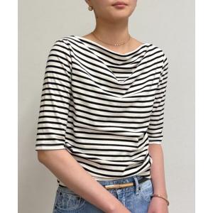 tシャツ ドレープカットソー レディース