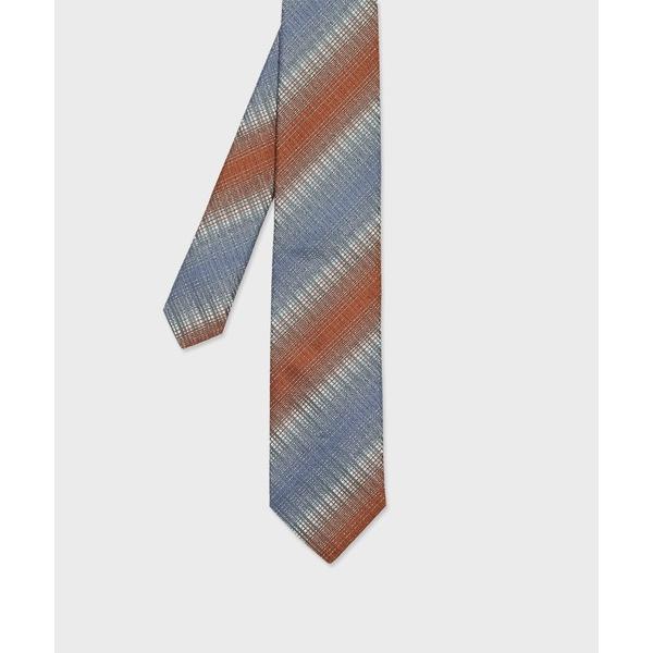 ネクタイ メランジストライプ タイ「160133 552MT」