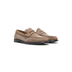 BOSS（HUGO BOSS） デッキシューズ ヌバックレザー ローファー