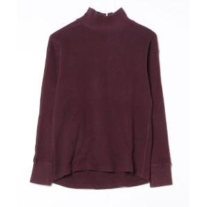 「khakito」 長袖カットソー MEDIUM パープル レディース