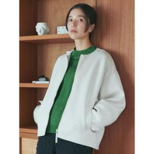 「Samansa Mos2 blue」 ブルゾン F キナリ レディース