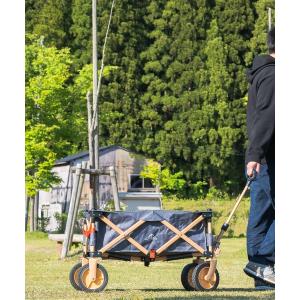 キャンプアウト コンパクト4輪キャリーの商品画像