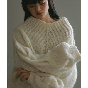 「CASA FLINE」 長袖ニット FREE ホワイト レディース
