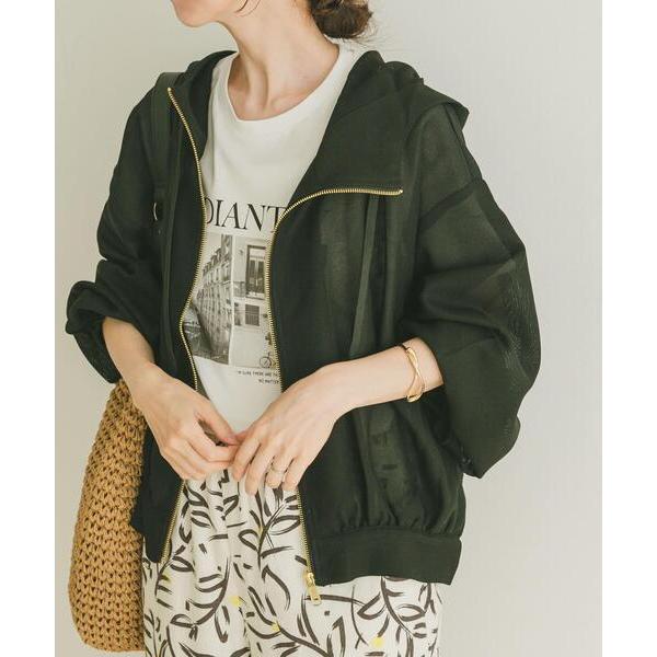 「ITEMS URBANRESEARCH」 マウンテンパーカー FREE ブラック レディース