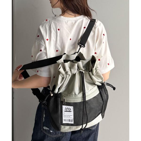 「Java」 2WAYバッグ ONE SIZE グレー レディース