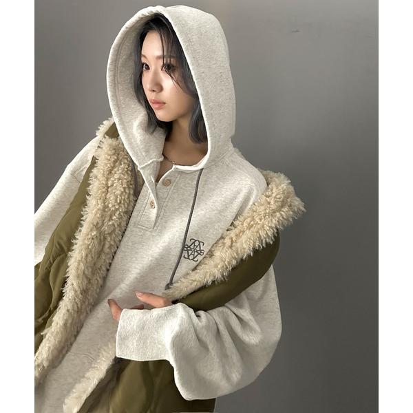 「Java」 プルオーバーパーカー MEDIUM オートミール メンズ