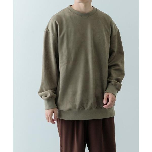 「ITEMS URBANRESEARCH」 長袖Tシャツ MEDIUM カーキ メンズ