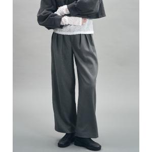 「MECRE」 スラックス S グレー レディース