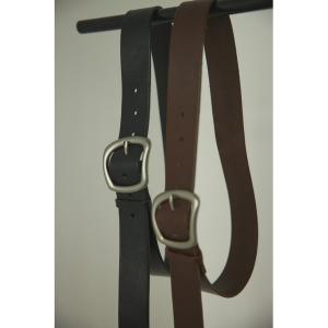 「BLACK BY MOUSSY」 ベルト FREE ブラック レディース