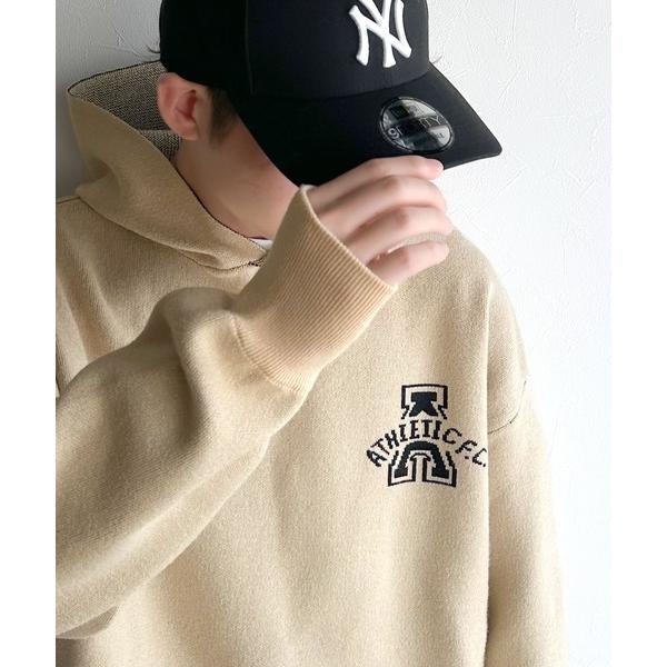 「Java」 長袖ニット LARGE ベージュ メンズ