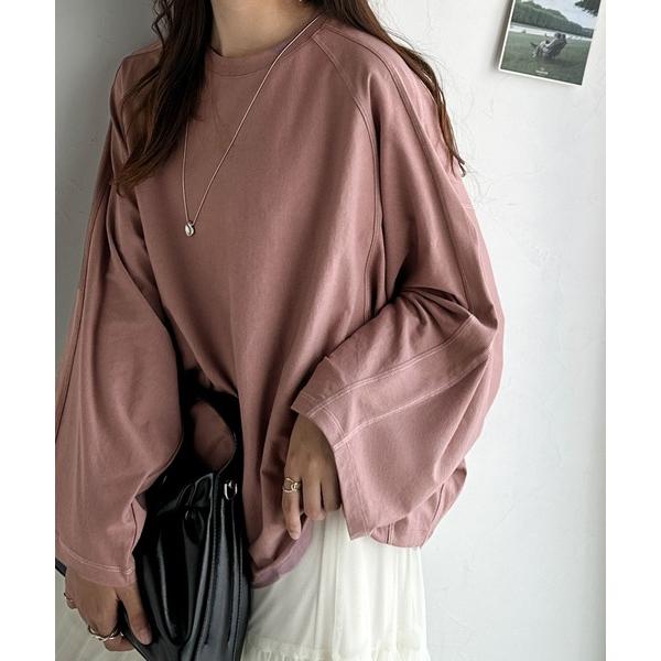 「Java」 スウェットカットソー MEDIUM ピンク レディース