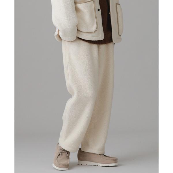 「NANO universe」 イージーパンツ M ベージュ系その他 メンズ