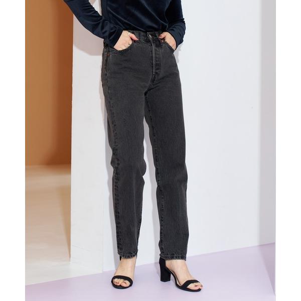 「Levi's」 デニムパンツ 23 ブラック レディース