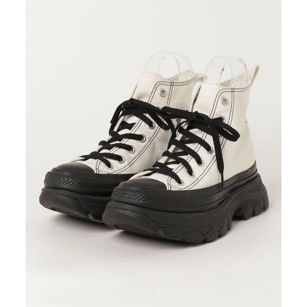 「CONVERSE」 ハイカットスニーカー 24cm ホワイト レディース