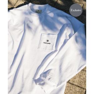 tシャツ 「別注」Snow Peak Apparel×DOORS　POCKET LOGO LONG-SLEEVE T-SHIRTS メンズ