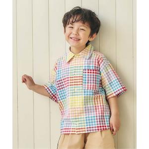 ブラウス シャツ 「リンク」ストライプ・チェック...の商品画像
