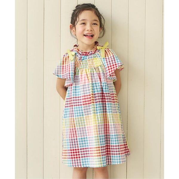 ワンピース 「リンク」肩リボンフレアヒロインワンピース キッズ 子供服 女の子