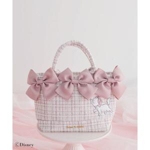 トートバッグ Disney Marie/ボリュームリボン2Wayトート レディース