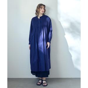 ワンピース 「natural by clip」Cメニーピンタックワンピース