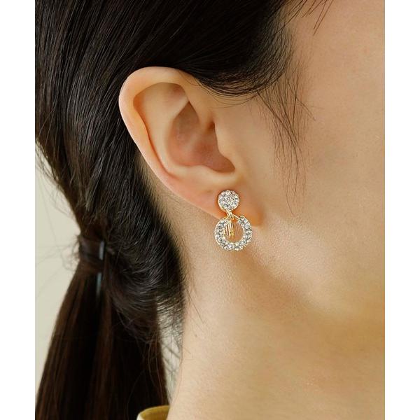 イヤリング JewCas ドーナツストーンエアフィットイヤリング「JC4954」 レディース メンズ