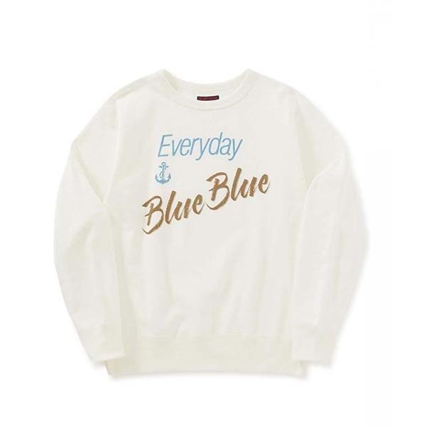 トレーナー スウェット Everyday Blue Blue クルーネック スウェット メンズ レデ...
