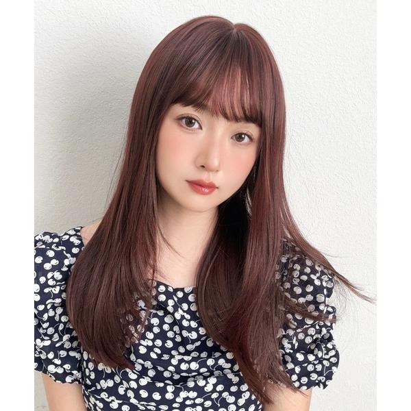 ウィッグ エクステ 「 ノーブルロングストレート 」 ウィッグ ロング ストレート フルウィッグ 自...