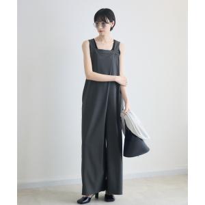 サロペット オーバーオール clocheラップ風デザインサロペット レディース